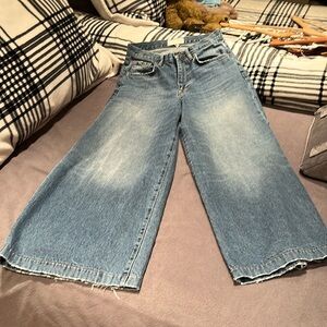 C/E by current/Elliott super wide leg jeans size 26